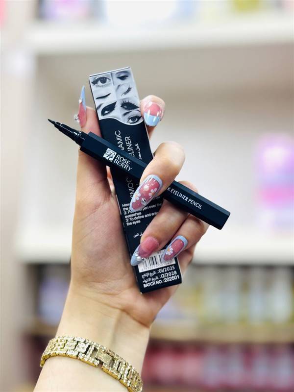 ايلاينر روز بيري ألترا بلاك 🔥🔥 ROSE BERRY – Ultra Black Eyeliner