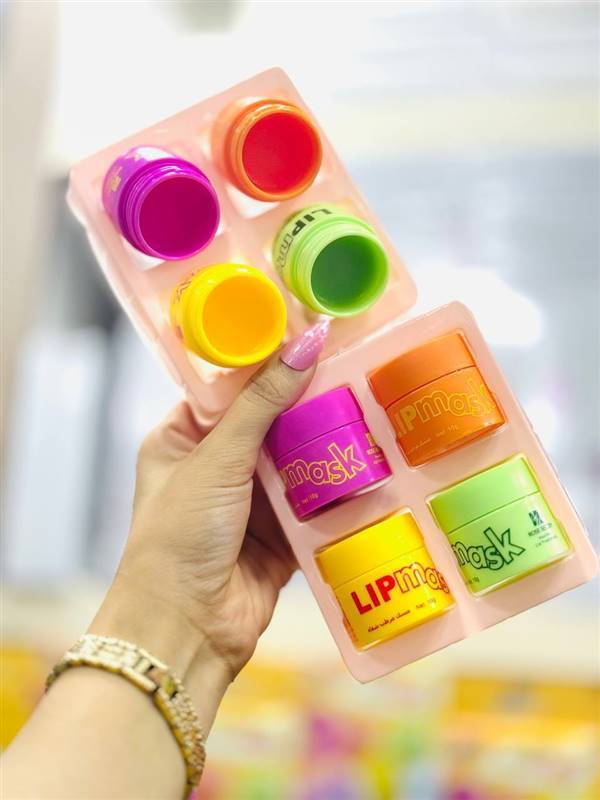 Lip Mask Set 💋🌙سيت ماسك مرطب شفايف من روز بيري 😍✨