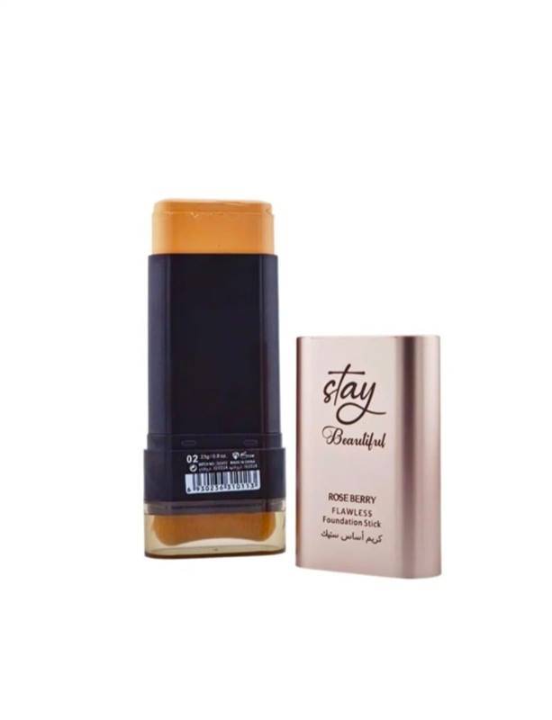 ✨ كريم أساس ستيك روز بيري – Rose Berry Foundation Stick ✨🔥