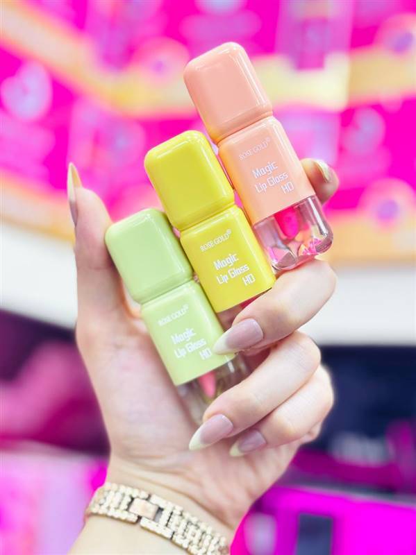 ✨ ليب جلوس روز جولد الترند Rose Gold Magic Lip Gloss HD 💋💖