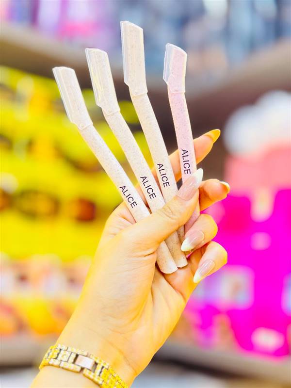 شفرات أليس للوجه والحواجب 💜ALICE Face & Eyebrow Razors