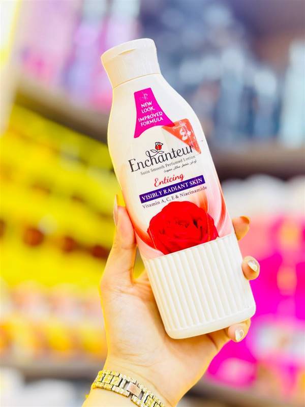 ✨ لوشن الجسم المعطّر إنشانترEnchanteur Perfumed Body Lotion ✨