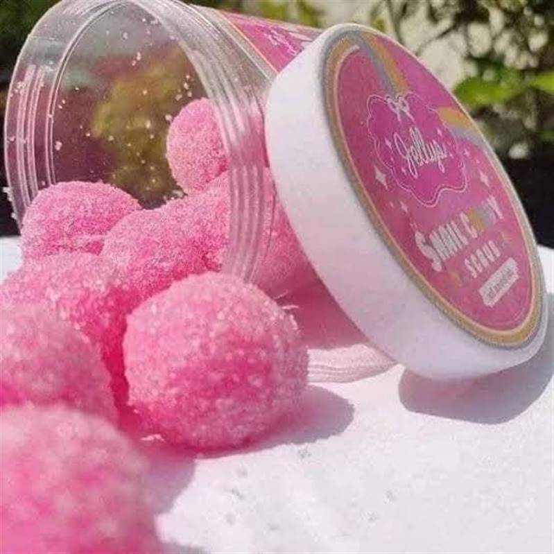 Candy Sugar Body Scrub Balls 🍬✨🌸 سكراب كاندي – كرات السكر للجسم