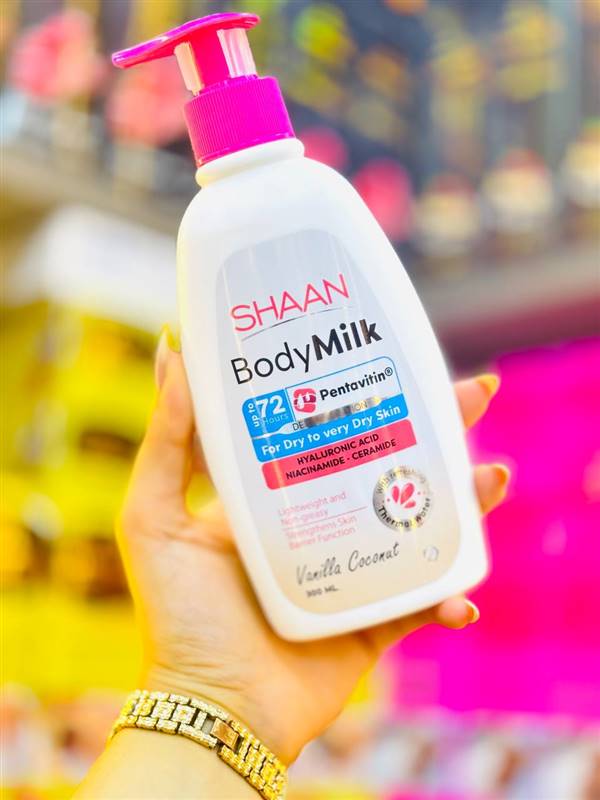 Tulip Rose & Vanilla 🌷🍦شان بادي ميلك – Shaan Body Milk ✨