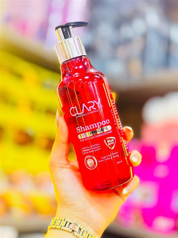 Clary Anti-Hair Loss Shampoo ✨شامبو كلاري العلاجي لمكافحة تساقط الشعر