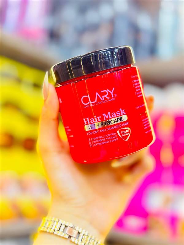 Clary Hair Mask – Deep Repair & Nourish ✨كلاري هير ماسك لعلاج وتقوية الشعر
