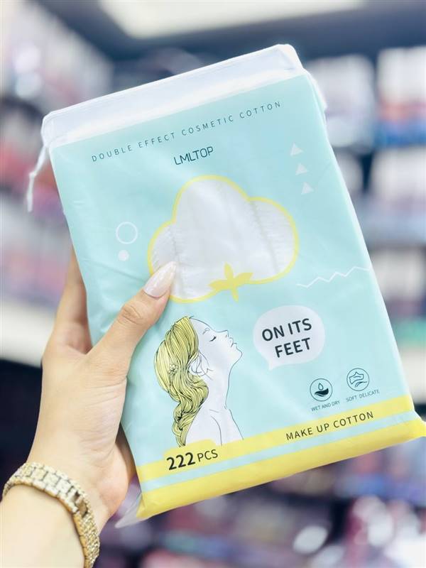 قطن إزالة مكياج دبل – Makeup Removal Cotton Pads 🤍✨