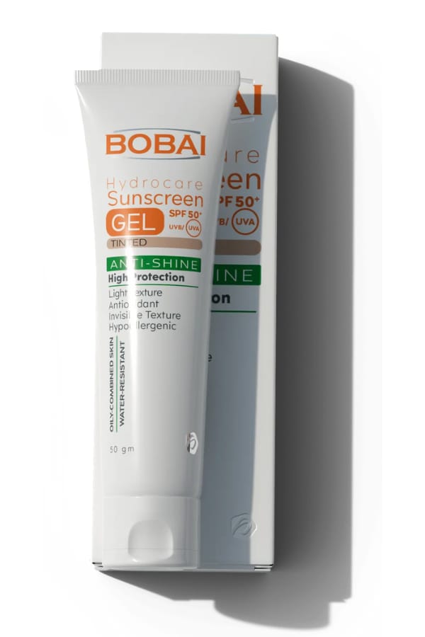 صن بلوك جل BOBAI SPF50 (TINTED) 💫